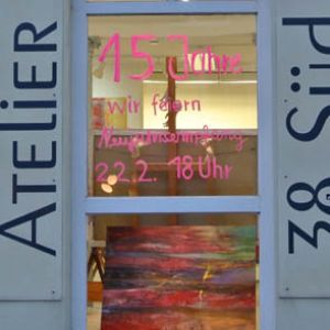 Neujahrsempfang und Jubiläum: 15 Jahre Atelier 38 Süd!  2019